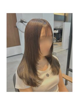 ガロウ 大通店(garou) ◯レイヤーカット&オリーブベージュ◯