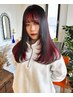 インナーカラー　　ブリーチ＋カラー
