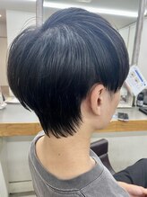 トータルビューティブレイクデュオ(TOTAL BEAUTY BREK DUO) 襟足有りメンズマッシュショート/ダークアッシュ/似合わせカット
