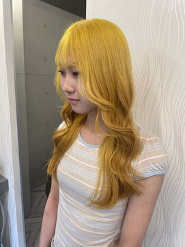 ルミエール(Lumiere) パステルイエローカラー「レイヤースタイル」