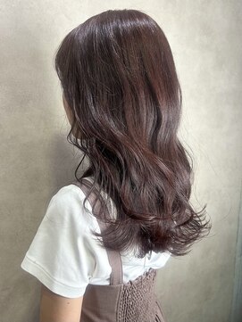 ルノン(LUNON) カシスピンク/カシスレッド/ブリーチなし/秋カラー