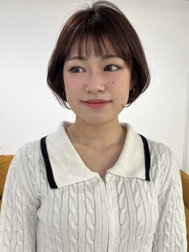 ノウハウ タニマチ(KNOWHOW tanimachi) ふわっとボブ/ピンクベージュ