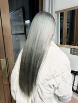 マニア(mania.)&nbsp;シルバーグレージュ透明感カラーミントカラーホワイトグレー