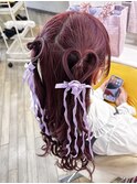 ライブ参戦ヘアアレンジ土日祝日3900円