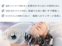 アミュゼラヴィ(amuser ravie)の雰囲気（air bubble取扱店◎地肌から美しい髪に[髪質改善/パーマ]）