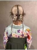 卒業式ヘアセット カチモリヘア 新宿 新宿東口