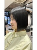 ナチュラルぱっつんボブ☆