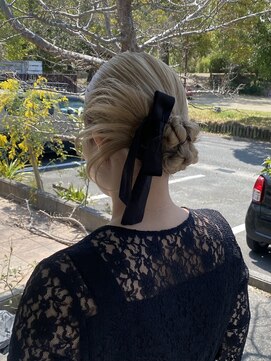 テクライズ 豊橋店(TECHRISE) 個性派お呼ばれアレンジ☆