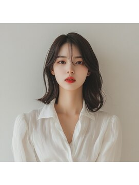 e.m.a プレミアムビューティーサロン 栄駅店(e.m.a PREMIUM BEAUTY SALON) 髪型/イメチェン/外ハネボブ/美髪/ワイドバング/髪型