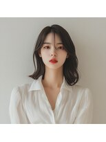 e.m.a プレミアムビューティーサロン 栄駅店(e.m.a PREMIUM BEAUTY SALON) 髪型/イメチェン/外ハネボブ/美髪/ワイドバング/髪型