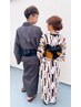 【夏割】浴衣着付け＆簡単ヘアアレンジ　カップル割