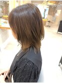 レイヤーカット×くびれヘア