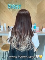 エイト 沖縄豊崎店(EIGHT toyosaki) 【EIGHT 豊崎】お客様スタイル_インナーホワイトベージュ