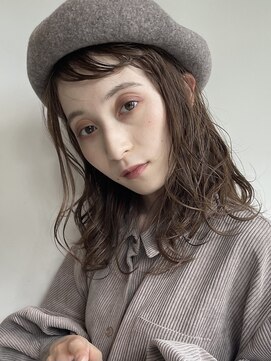 シュピネ(choupinet) ベレー帽ウィンターヘア