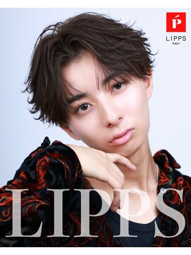 リップス 天神(LIPPS) 【LIPPS天神】ツーブロックショートマッシュ×フェザーパーマ