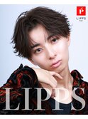 【LIPPS天神】ツーブロックショートマッシュ×フェザーパーマ