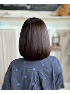 リエットヘア(Lie et.hair) 大人のツヤ感ミディアムボブ