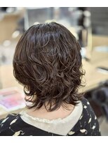 クレア 相武台(CREA)&nbsp;40代パーマショートカットスタイル