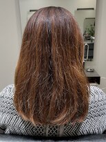 フリック 京都河原町店(FLICK)&nbsp;★白髪ぼかしハイライト/ミディアムレイヤー/レイヤーカット