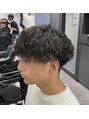 men's salon HYPE 名古屋伏見 メンズサロン/men'sパーマ/men'sカット/men'sショート&nbsp;濡れ感x動きで、洗練されたスタイルに！(栄/伏見駅/メンズ/伏見)