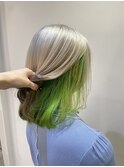 ◇ハイトーン×インナーネオンライムグリーン◇
