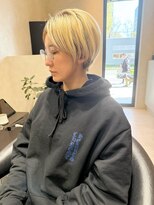 セラ(cella)&nbsp;ハイトーンショート/ローライト/ショートヘア【岡村大介】