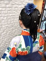 ザブックハンドサロン(The book hand salon)&nbsp;袴×ポニーテール