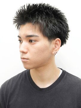 ルックグッドストア タカラヅカ(LOOK GOOD STORE TAKARAZUKA) メンズカットアップバングスパイキーショート0501