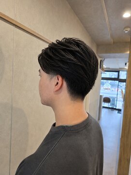 MEN'S soleil 大宮さいたま新都心【メンズソレイユ】MEN'Sパーマ/MEN'Sカット/メンズ ニュアンスウルフ スペインカール さいたま新都心