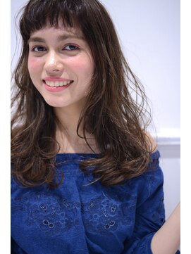 ミラバイグリーン(Mira by green) ほつれ束感 ☆シアーlong#2