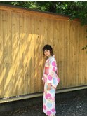Neolive em 浴衣 着付け ヘアセット♪♪