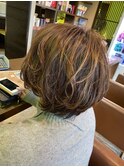 愛されショートボブ