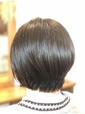軽めショートボブ