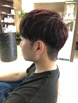 ルフテ(LOFTE)&nbsp;ツーブロックマッシュ/ピンクWカラー