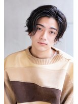 メーヴェ(Mowen) mowen 南堀江 メンズ ナチュラル センターパート 韓国風