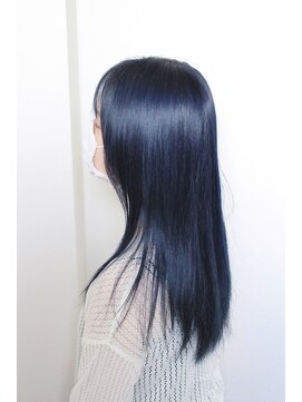 ビアージュ(Viage) :ブルーブラック :アッシュブラック :艶髪 :青髪