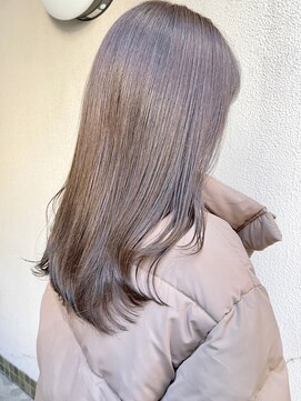 ヘアーメイクオズ(hair make O/S) ヘアメイクオズ&金あゆみ　アッシュベージュ