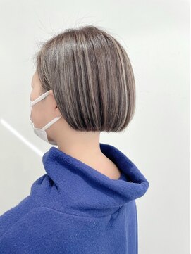 アッシュ 高円寺店(Ash) ハイライトの個性派前下がりボブ★★