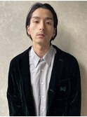 ビジネス　グリース　オールバック