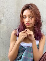 オースティン 調布アミックス(AUSTIN)&nbsp;大人かわいい前髪セシルカットココアブラウンフリンジウェーブ