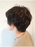 ニュアンスショートパーマ