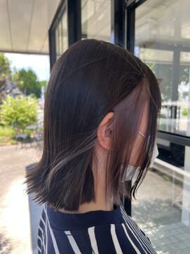 ディーボーイ 健軍店(D-BOY) ボブ×イヤリングカラー