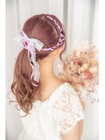 ヘアメイクサロンシャルメ(Hair Make Salon CHARMER)&nbsp;レースアップポニー