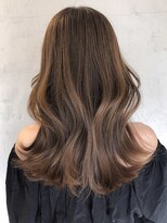 アイティー バイ アルバム 浦和店(IT by ALBUM) ココアグレージュ_外ハネボブセクションカラー_ba377681