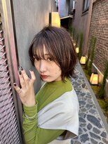 ロンド ストラーダ 心斎橋(Lond strada)&nbsp;シルキーベージュ×グレージュカラー【髪質改善/縮毛矯正】