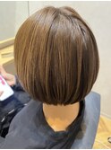 切りっぱなしボブ