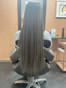 ヘアーサロン デペント(HAIR SALON Depend) 超ロング グレージュカラー