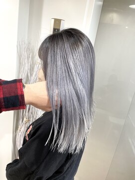 ループ(LOOP) ラベンダーシルバーグラデーション