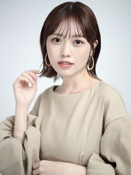 デイジー インデックスヘア 大島店(DAISY index hair) 大島20代30代40代50代小顔ミディアム外ハネボブアッシュ