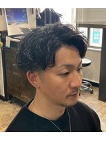 ニューオールド 三軒茶屋(NEW OLD)&nbsp;ツイストスパイラルパーマ＋センターパート